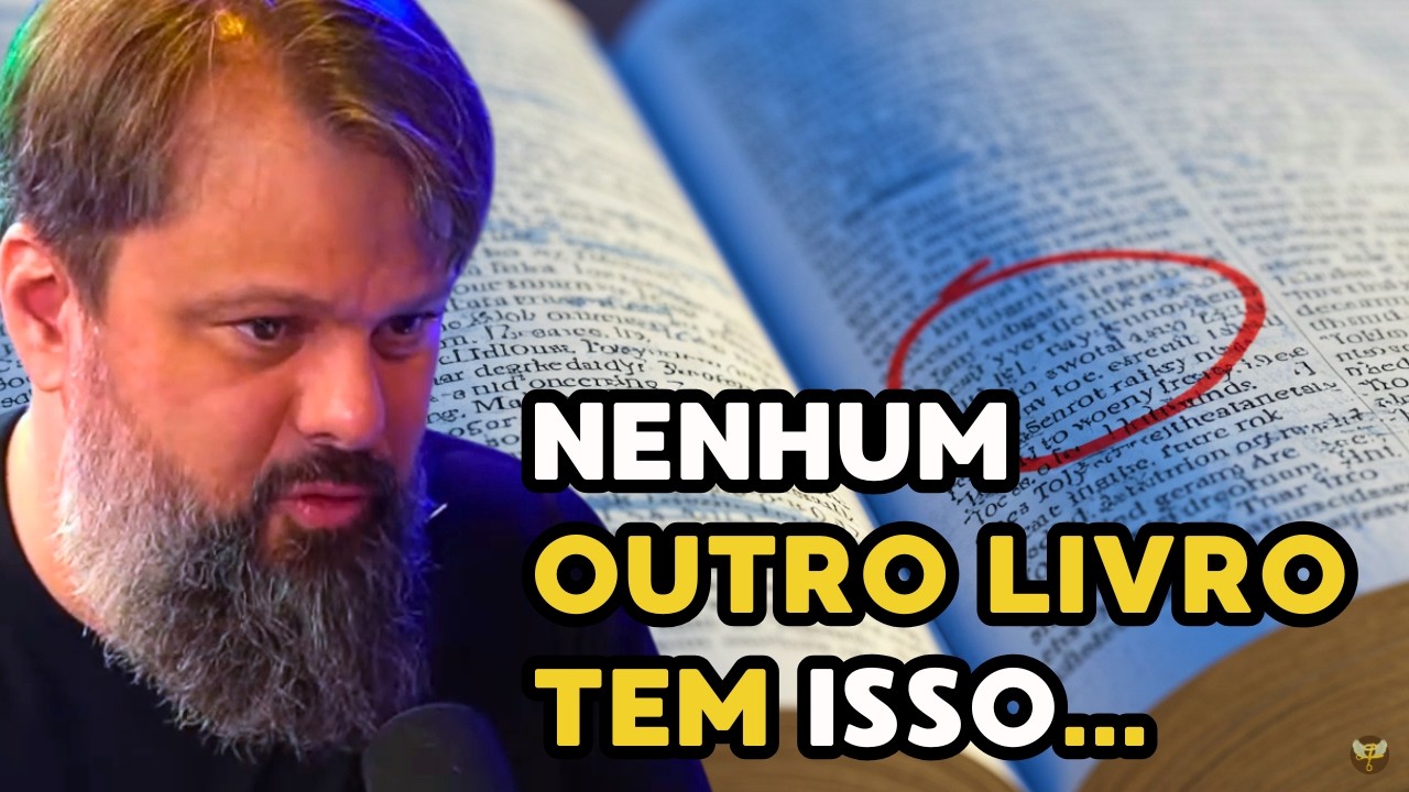 É POR ISSO QUE A BÍBLIA É INCRÍVEL - Tassos Lycurgo