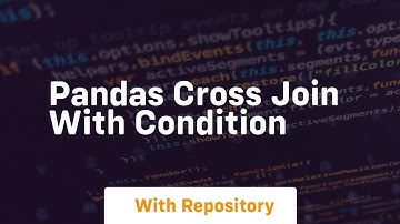 pandas cross join with condition