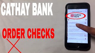 ✅  3 Ways To Order Cathay Bank Replacement Checks 🔴