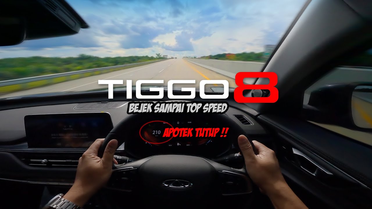 Ngga Ada Obat ‼️ Segini Top Speed CHERY TIGGO 8 POV Driving Indonesia (4K UHD)