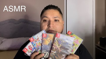 ASMR Nintendo Switch Show and Tell 🤩 (Games+Accessories)