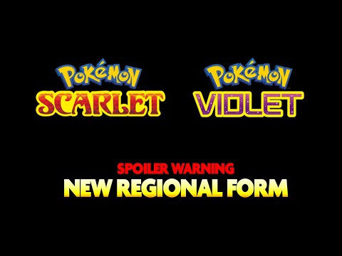 *Spoilers* NEW GEN 9 REGIONAL FORM LEAKED?! POKEMON SCARLET and VIOLET #shorts