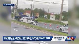 Southbound US Highway 441 reopens in Tavares after crash with injuries, police say
