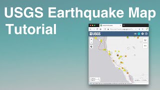 Tutorial: USGS earthquakes map tool screenshot 4