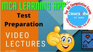 which is best MCA test preparation app entrance exam how to install coursedu mca learning app screenshot 3