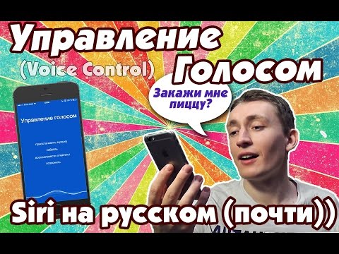 Управление голосом или почти Siri на русском:) (Voice control)