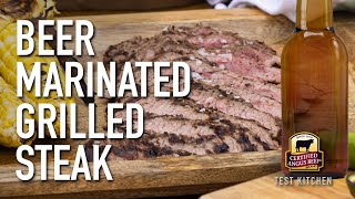 Beer Marinated Grilled Steak Recipe screenshot 3