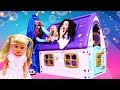 Baby Doll and Disney Princesses: Funny Stories at the Giant Princess Castle