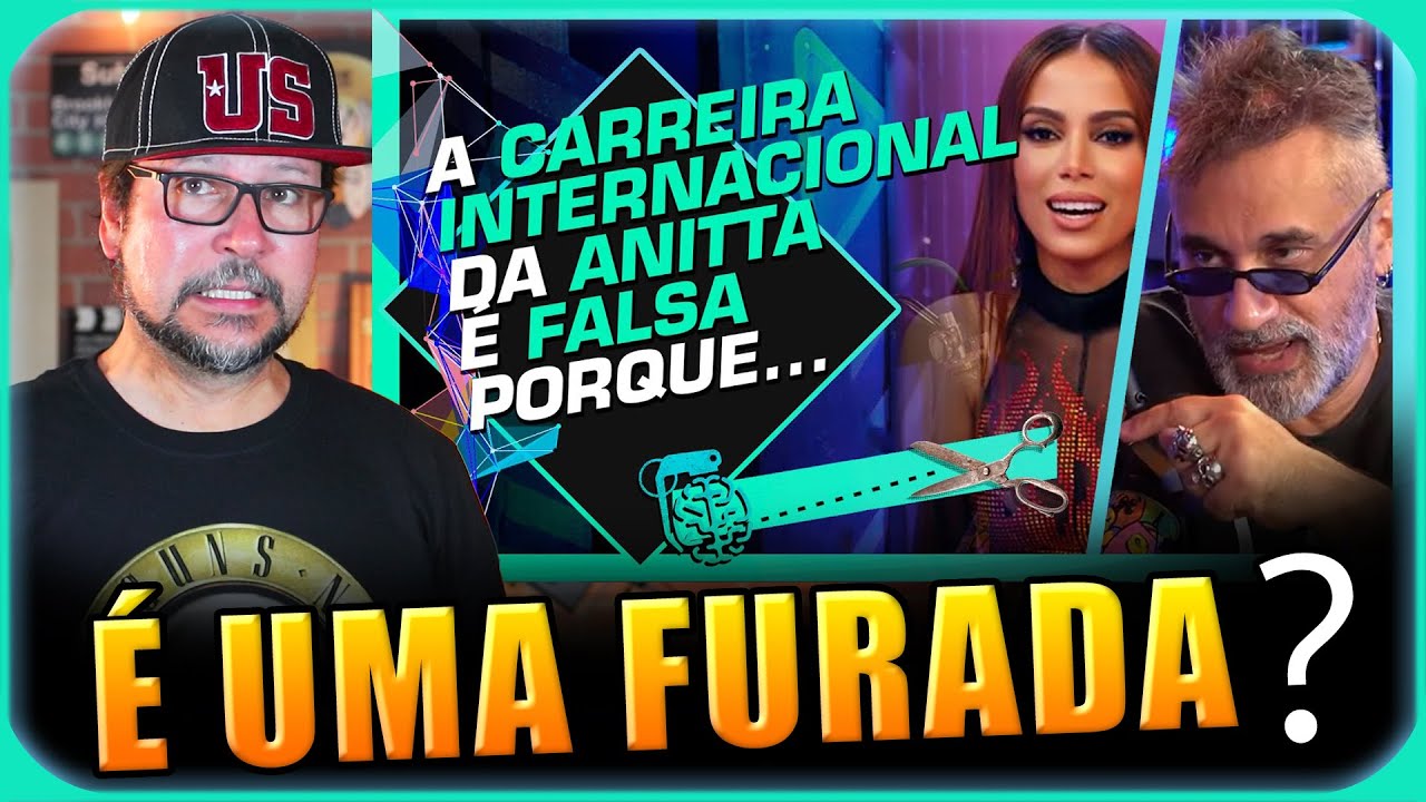 ANITTA e REGIS TADEU CARREIRA INTERNACIONAL É UMA MENTIRA CORTE COMENTADO  by Marcio Guerra - YouTube