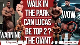 Nick Walker looks Ripped + The Giant is Strong AF + Derek's legs & Arms will be huge + 212 fight !