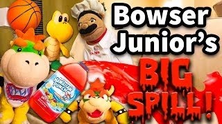 SML Movie: Bowser Junior's Big Spill Reaction!!!!