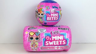 Opening Lol Mini Bites Cereal & Mini Sweets Unboxing & Review