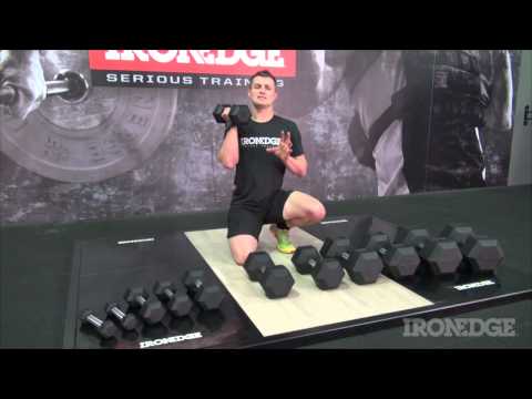 Iron Edge Hex Head Dumbbells