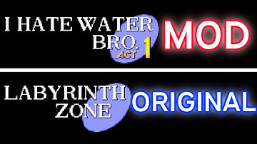 Sonic 1, but Funny Zone Names 🎉 Sonic Forever Mods