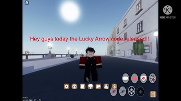 [YBA] 2ND LUCKY ARROW CODE IS OUT