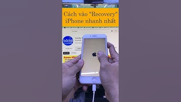 Cách vào Chế Độ Recovery iPhone | iPad Đơn Giản và Nhanh Nhất