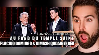 VOCAL COACH REACTS to Dimash Qudaibergen &amp; Placido Domingo - The Pearl Fishers’ Duet