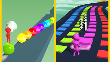 Stack Rider Vs Stack Colors : All Levels Gameplay - New Update Android, iOS