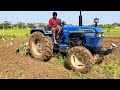 EICHER 480 4x4 tractor | Eicher 480 tractor Rotavator working in filed | tractor videos |