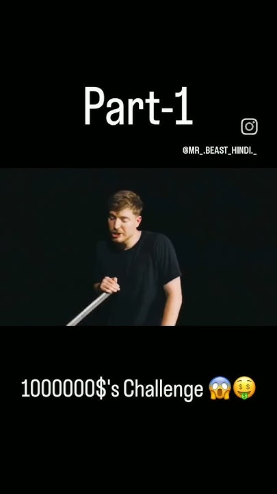 Mr beast 1000000$ challenge 🤑🤑🤑 - YouTube