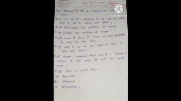 B.sc B.ed 2nd year 2023 botany 3rd ke most important questions