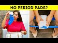 GENIUS HACKS TO SURVIVE YOUR PERIODS || 5-Minute Tricks From Unwanted Problems!