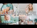 DAY IN THE LIFE OF A MOM 2020 / Toddler Haul + Styling My Hair! / Caitlyn Neier