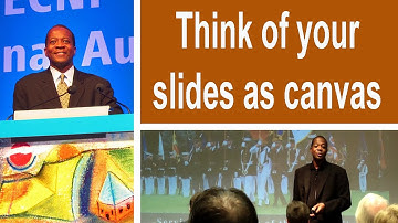 PowerPoint: Reduce text & use strong visuals - Charles Greene III Presentation Skills