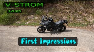 VSTROM 1050 first impressions