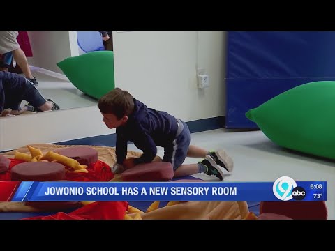 Jowonio School has a new sensory room