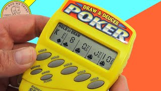 Draw & Dueces Poker Radica Sports Electronic Handheld Game Model 3414 - How To Play The Game