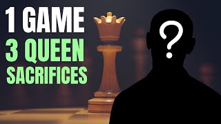 3 QUEEN SACRIFICES!? // Pablo Salinas Herrera vs. Mads Andersen // Fide World Cup 2021 Sochi