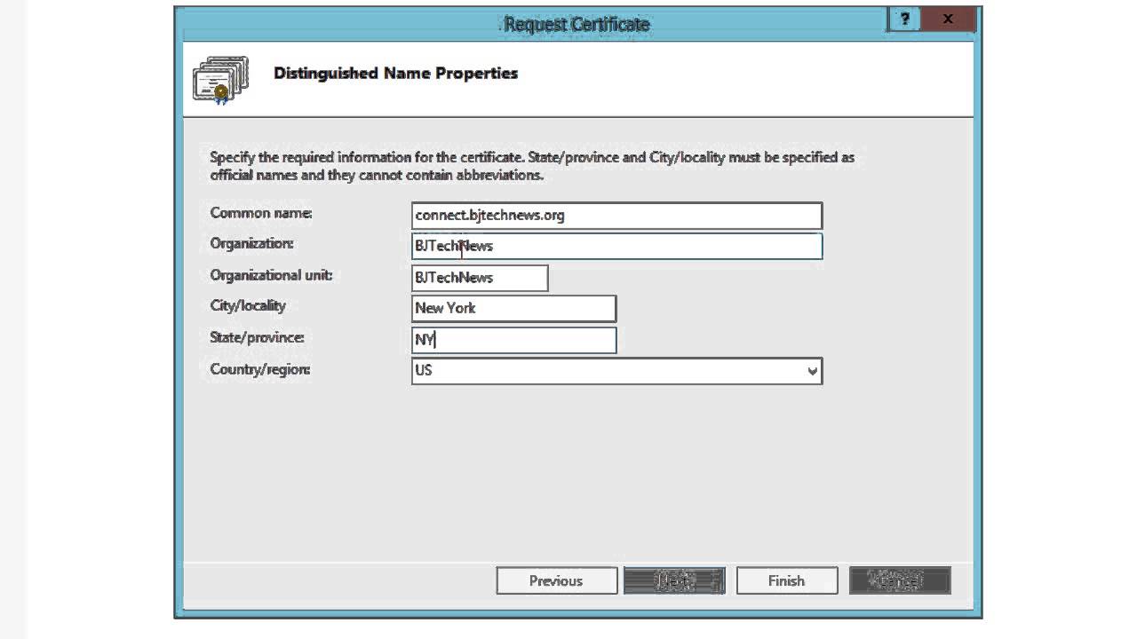 Generate certificate. Certificate request. Certificate sign.