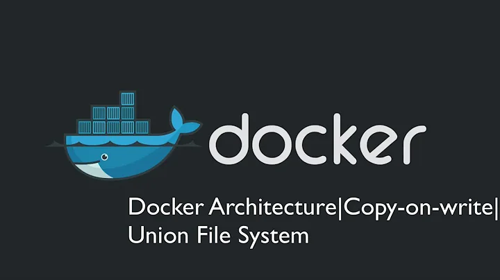 Docker Architecture|Copy-on-write|Union Filesystem