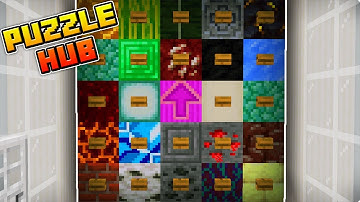Minecraft: Puzzle Hub | Maybe The HARDEST Puzzle I