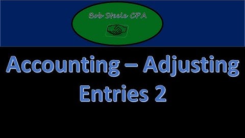 300.20 Adjusting Entries Accounts Receivable, Depreciation, and Insurance-Accounting instructions