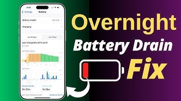 iPhone Battery Drain Overnight Solved in 5 Minutes! | iPhone Battery Drain Overnight iOS 18 Fixed