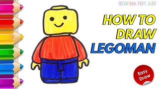 lego easy draw drawing