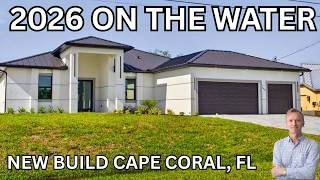 NEW CONSTRUCTION WATERFRONT PROPERTY (IN THE 600k's) | SW CAPE CORAL, FL