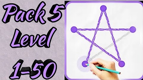 One Draw Puzzle-Drawing Games Pack 5 Level 1 till 50 Android Gameplay