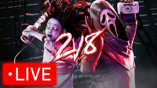 NEW 2V8 KILLER STREAK & SURVIVOR OPEN LOBBIES! | P100 DBD LIVE 🔴