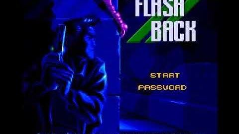 Flashback: The Quest for identity Intro Sega Genesis