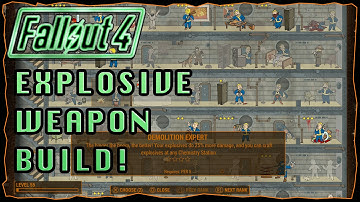Explosive Legendary Weapon Build | Fallout 4