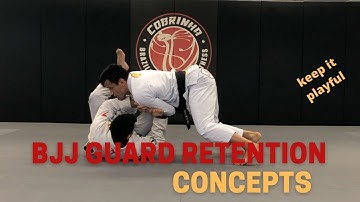 BJJ Guard Retention Concepts to Take Your Guard to the Next Level | Cobrinha BJJ