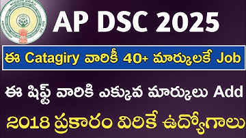 Ap Dsc latest news today || Ap dsc 2025 latest news today || Ap dsc latest news #apdsc #dsc 