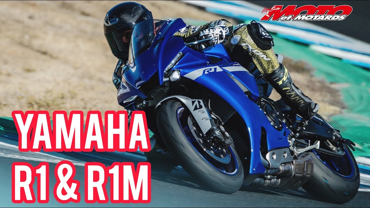 Moto  Motards balance son test  Yamaha R1  R1M