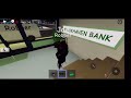 Robbing the bank in roblox brookhaven