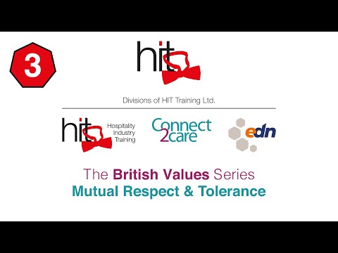 The British Values - Mutual Respect & Tolerance (3/4)