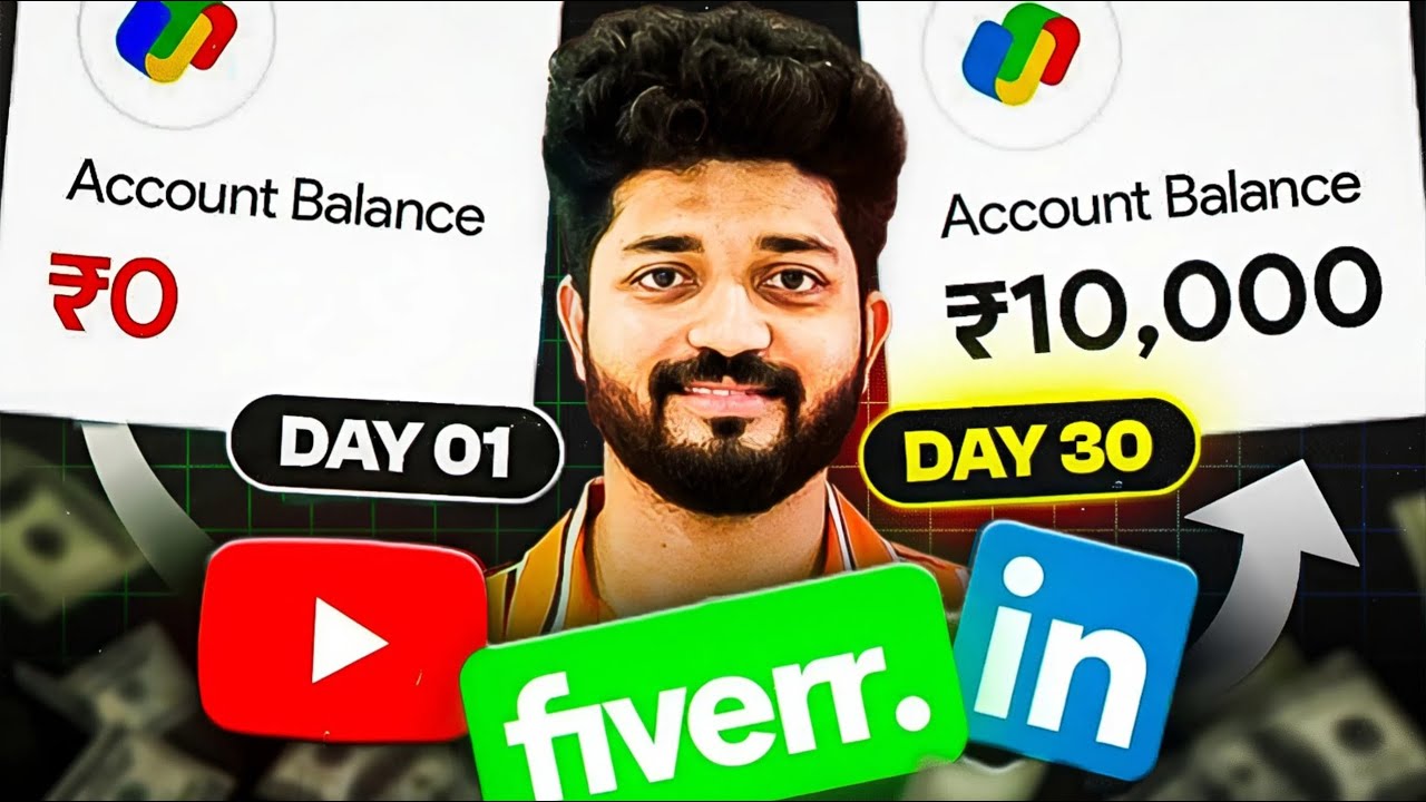 Make Your FIRST ₹10,000 Freelancing in 30 DAYS as Student 🔥| 30 ...