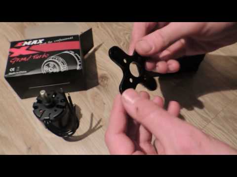 EMAX Grand Turbo GT4020/07 - RC motor unboxed and tested without ESC and no battery